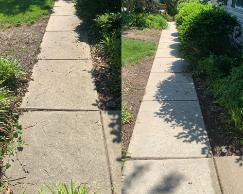 Concrete washing new