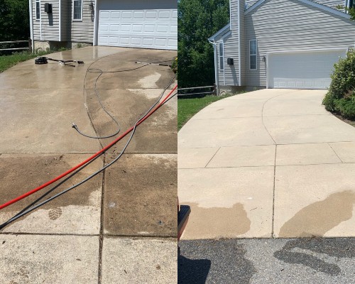 Driveway washing new